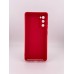 Силикон Original Samsung Galaxy S20 FE (ShutCam) (Тёмно-красный)