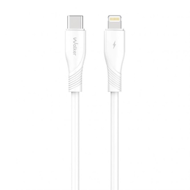 USB-кабель Walker C585 27W (1m) (Type-C - Lightning) (Белый)