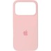 Силіконовий оригінальний чохол круглої форми для Apple iPhone 17 Pro Max (08) Рожевий пісок.