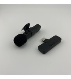 Беспроводной микрофон для телефона Android (Type-C) 1in1 (Чёрный)