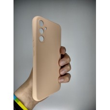 Силикон Original Samsung Galaxy A34 (ShutCam) (Персиковый)