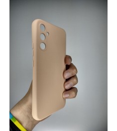 Силікон Original Samsung Galaxy A34 (ShutCam) (Персиковий)