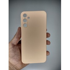 Силикон Original Samsung Galaxy A34 (ShutCam) (Персиковый)