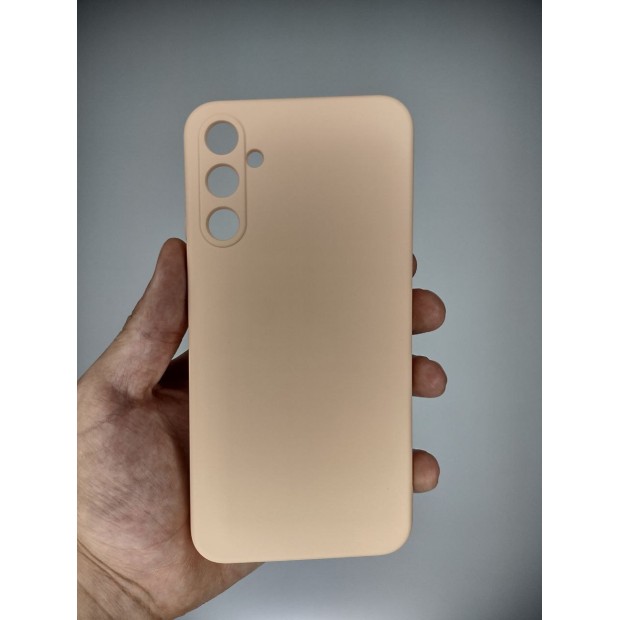 Силікон Original Samsung Galaxy A34 (ShutCam) (Персиковий)
