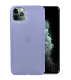 Силикон TPU Latex Apple iPhone 11 Pro Max (Фиолетовый)