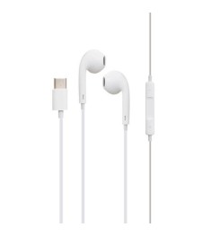 Проводные наушники-гарнитура вкладыши Borofone BM27 (Type-C) (Белый) (Уценка) (К..