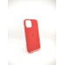 Чохол-силікон із MagSafe для Apple iPhone 12  /  12 Pro (Червоний)