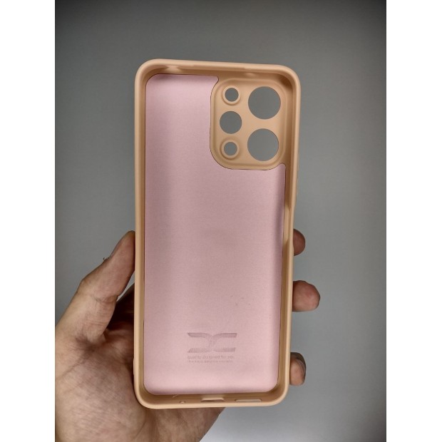 Чохол силіконовий Original Xiaomi Redmi 12 (ShutCam) (Персиковий)