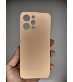 Чохол силіконовий Original Xiaomi Redmi 12 (ShutCam) (Персиковий)