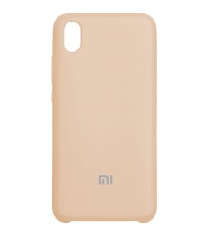 Силикон Original 360 Case Logo Xiaomi Redmi 7A (Персик)