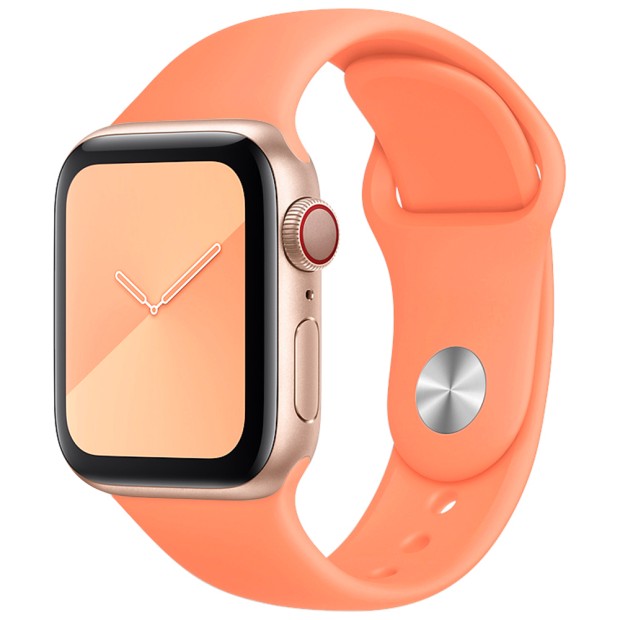 Apple Watch Silicone Band 38 / 40mm (11) Персиковий