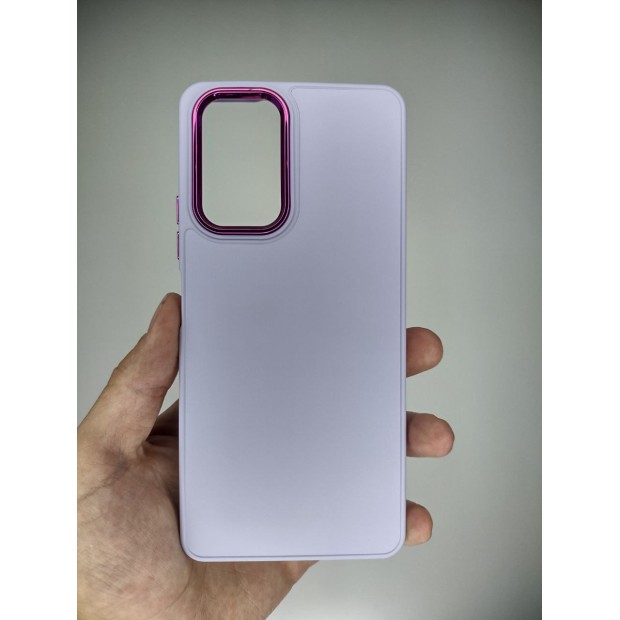 Накладка Metal Camera Xiaomi Redmi Note 10 Pro  /  Note 10 Pro Max (Фіалковий)