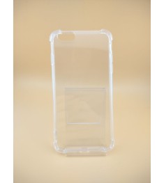 Силікон 6D Apple iPhone 6 Plus  /  6s Plus (Прозорий) (Уцінка) (Категорія 1)