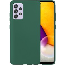 Силикон Original 360 Case Samsung Galaxy A72 (Тёмно-зелёный)