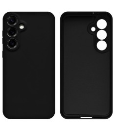Силіконовий Original Premium Samsung Galaxy S25 (ShutCam) (Чорний)