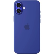 Чохол Silicone Case with MagSafe для Apple iPhone 16 Plus (Ультрамарин) (Оригінал)