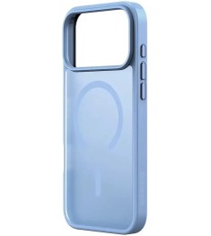 Силіконовий чохол Alabay Cloud Matte для Apple iPhone 17 Pro (Світло-блакитний)