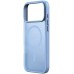 Силіконовий чохол Alabay Cloud Matte для Apple iPhone 17 Pro (Світло-блакитний)