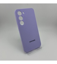 Силиконовый чехол для Samsung Galaxy S23 (Фиалковый)