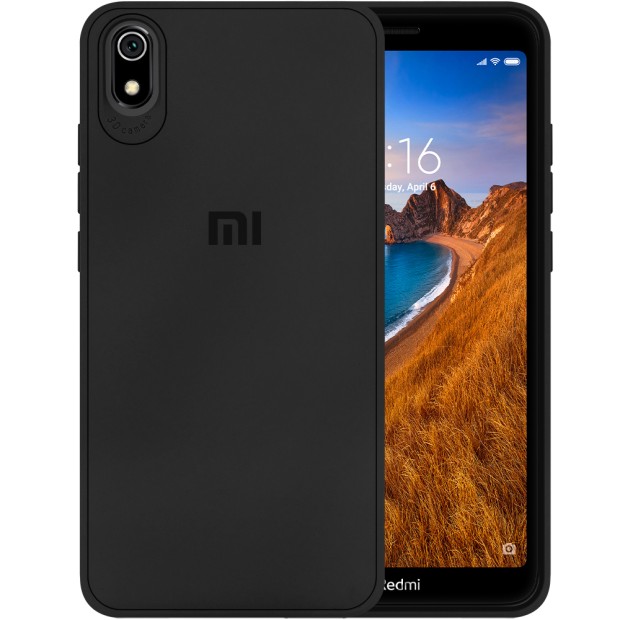 Силикон Junket Case Xiaomi Redmi 7A (Чёрный)