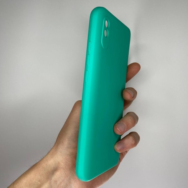 Силіконовий чохол Original 360 для Xiaomi Redmi 9A (ShutCam) (Бірюзовий)