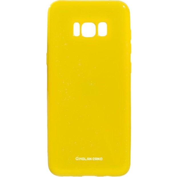 Силикон Molan Shining Samsung S8 Plus (Жёлтый)