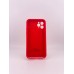 Силіконовий оригінальний квадратний чохол RoundCam для Apple iPhone 11 Pro (05) Product RED