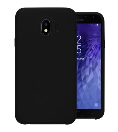 Силикон Original Case Logo Samsung Galaxy J4 (2018) J400 (Чёрный)