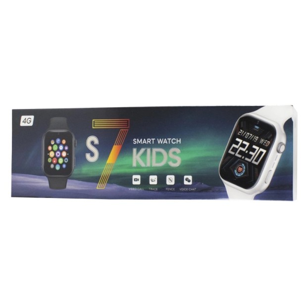 Дитячий смарт-годинник Smart Baby Watch S7 4G LTE (Чорний) U