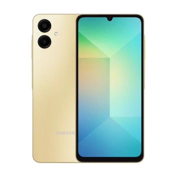 Мобільний телефон Samsung Galaxy A06 4 / 128 ГБ (Золотий)