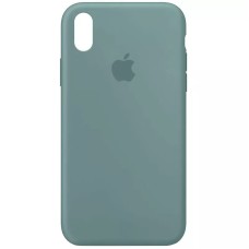 Силикон Original Round Case Apple iPhone XS Max (82) Cactus