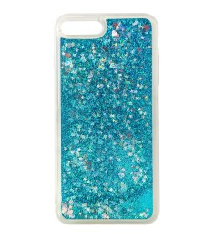 Силикон Liquid Fashion Apple iPhone 7 Plus / 8 Plus (Blue)