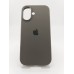 Силикон Original Round Case Apple iPhone 16 (19) Dark Grey Силикон Original Round Case Apple iPhone 16 (19) Dark Grey