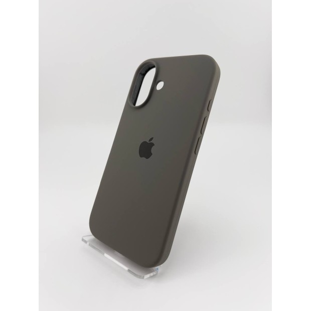 Силикон Original Round Case Apple iPhone 16 (19) Dark Grey Силикон Original Round Case Apple iPhone 16 (19) Dark Grey