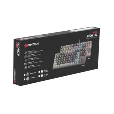 Клавіатура Fantech ATOM MK876 Blue Switch (Чорний)