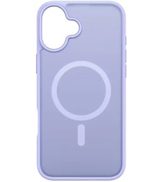 Силіконовий чохол Alabay Cloud Matte для Apple iPhone 17 (Світло-фіолетовий)