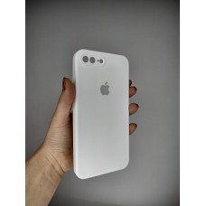 Силикон Original Square RoundCam Case Apple iPhone 7 Plus / 8 Plus (06) White