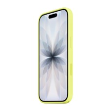 Силіконовий чохол оригінальний круглий для Apple iPhone 17 (63) канарково-жовтий