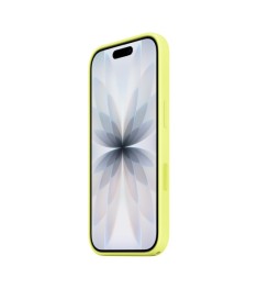 Силіконовий чохол оригінальний круглий для Apple iPhone 17 (63) канарково-жовтий..
