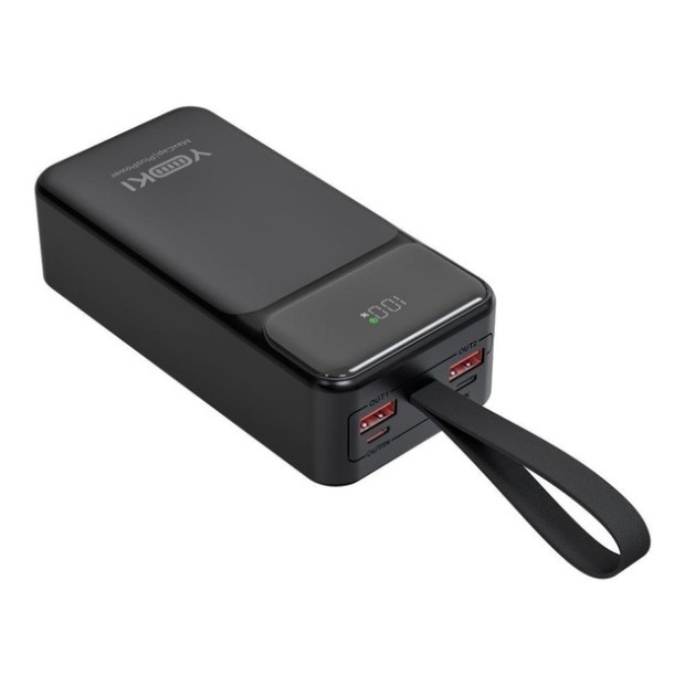 Павербанк Yoki MaxCap 40000mAh 65W (Чорний) YK-PMC4061
