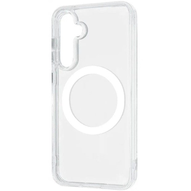 Чехол Clear Case with MagSafe Samsung Galaxy S24 Plus/ S25 Plus (Прозрачный)
