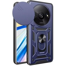 Чохол Ring Serge Armor Case для Xiaomi Redmi A3 (захист камери) (синій)