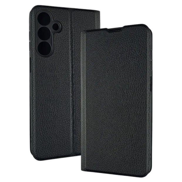 Чохол-книжка Dux Leather Samsung Galaxy A16 (Чорний)