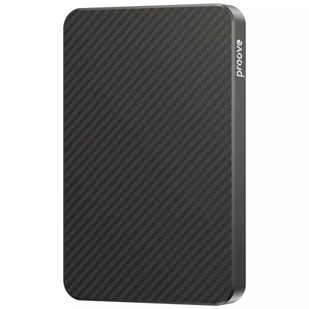 PowerBank Proove Carbon Slim 20W 5000mAh (Чорний)
