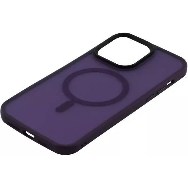 Чохол WAVE Matte Insane Case з MagSafe для iPhone 15 Pro (Глибокий Пурпурний)
