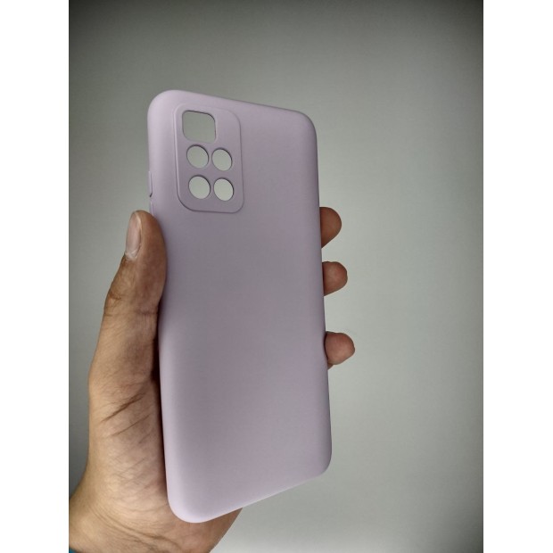 Силіконовий чохол Original Xiaomi Redmi 10 (ShutCam) (Гліцинія)