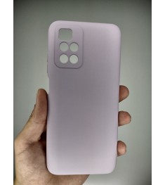 Силіконовий чохол Original Xiaomi Redmi 10 (ShutCam) (Гліцинія)