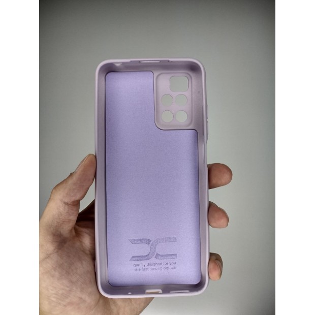 Силіконовий чохол Original Xiaomi Redmi 10 (ShutCam) (Гліцинія)