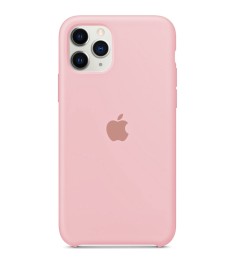 Силіконовий оригінальний чохол Apple для iPhone 11 Pro (08) рожевий пісок.