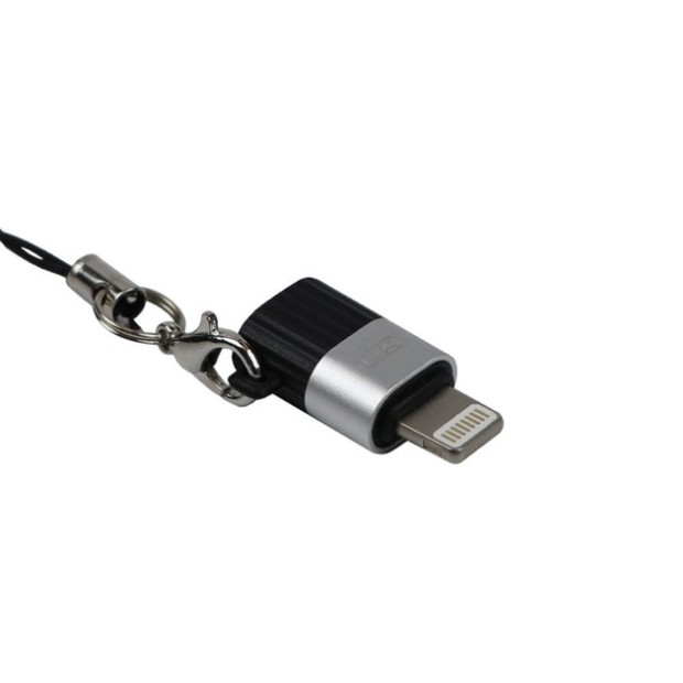OTG-перехідник XO NB149-D (Type-C - Lightning) (Чорний) (Уцінка) (Категорія 1)